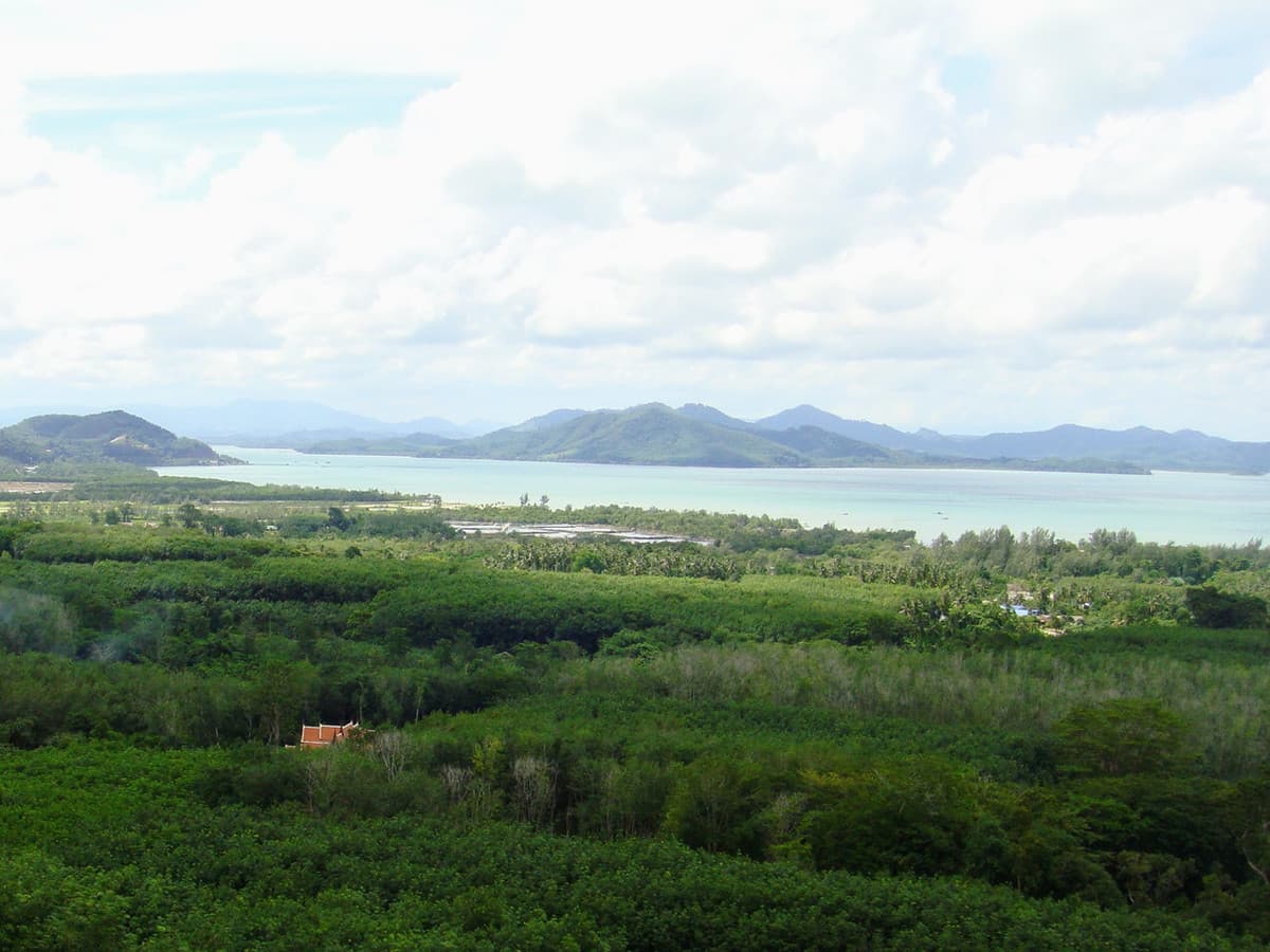 Luxury sea view land for sale – Baan Para Pa Khlok, Phuket | Size 14 rai for project development