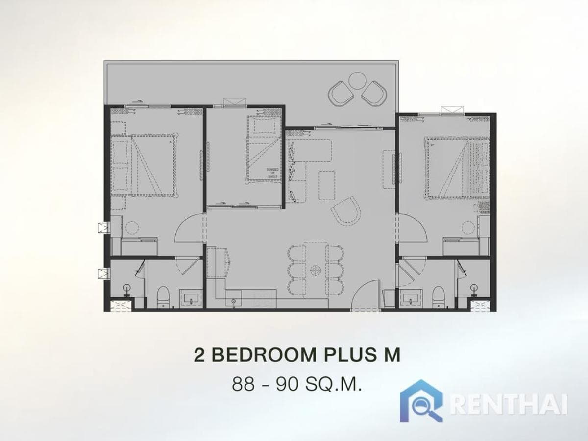 For sale condo 3 bedrooms at The Title Biancana - image 5