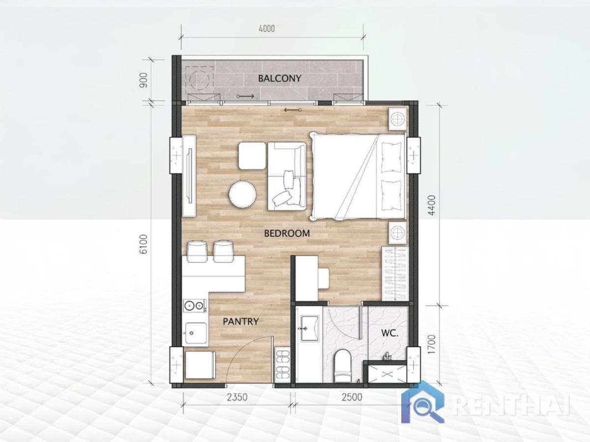 For sale condo Studio at Bellevue Lagoon - image 5