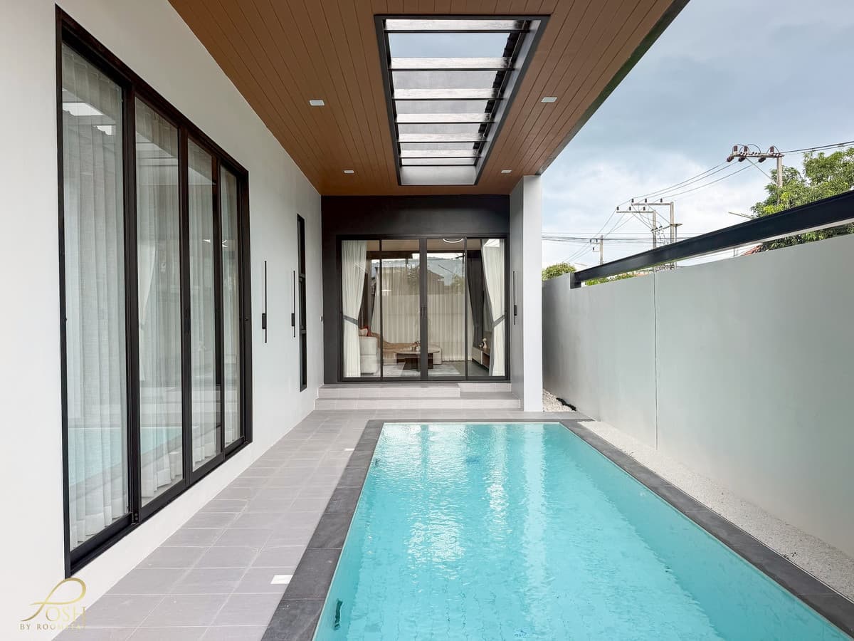 บ้านเดี่ยวพร้อมสระว่ายน้ำ 3ห้องนอน 4ห้องน้ำ ทำเลเกาะแก้ว ใกล้บริติช เจ้าฟ้าการ์เด้นโฮม3 Detached House with Private Swimming Pool 3Bed 4Bath Chaofa Garden Home 3 – Koh Kaew near BIS - image 8