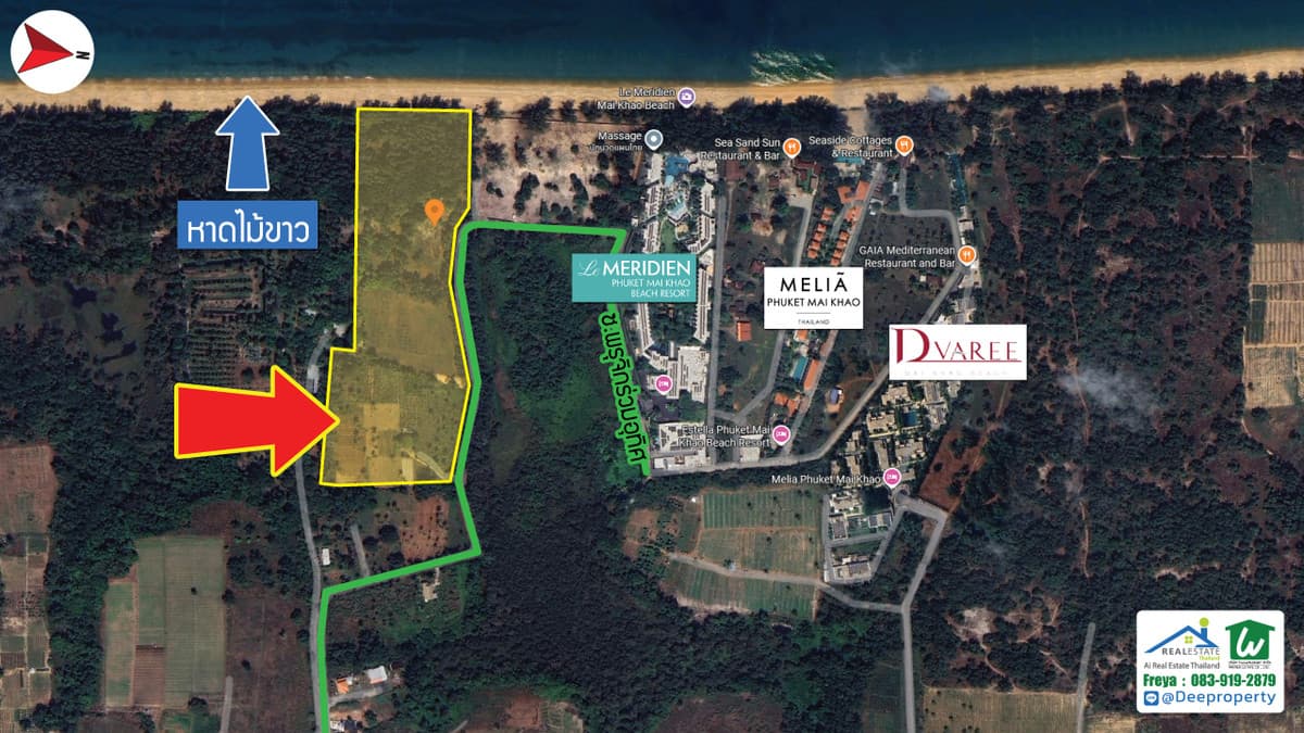 🏖️🌊 32-Rai Absolute Beachfront Land for Sale – Mai Khao Beach, Phuket Final Plot Available | Rare Beachfront Investment Opportunity - image 3