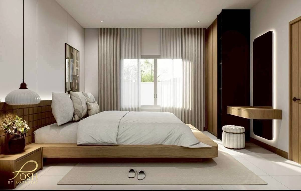Newly renovated single-storey semi-detached house in Kathu, located in The Valley Kathu Village, conveniently close to Kajonkiet International School (KIS). - image 2