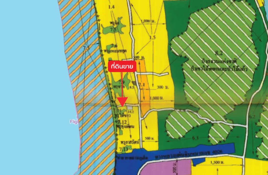 Land for sale 1 rai 0 ngan 60.2 sq.wah next to Soi Mai Khao 7 near Mai Khao Beach - image 6