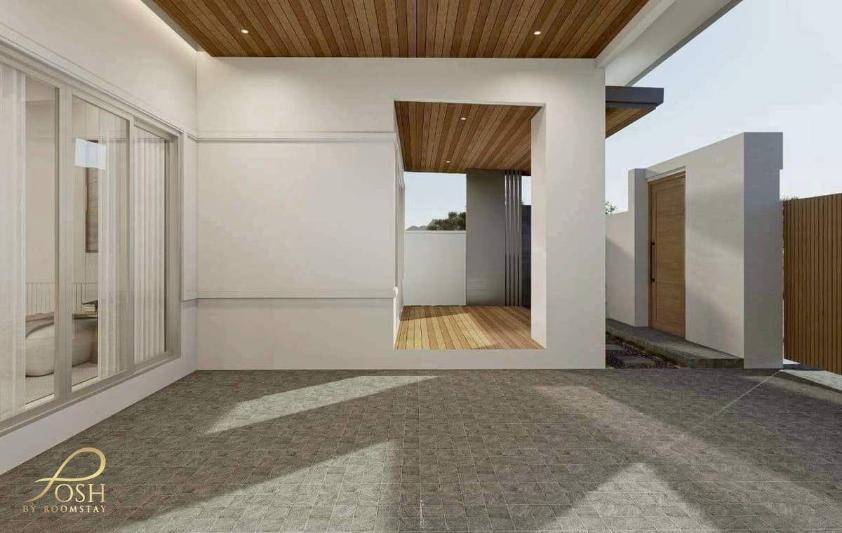 Newly renovated single-storey semi-detached house in Kathu, located in The Valley Kathu Village, conveniently close to Kajonkiet International School (KIS). - image 5
