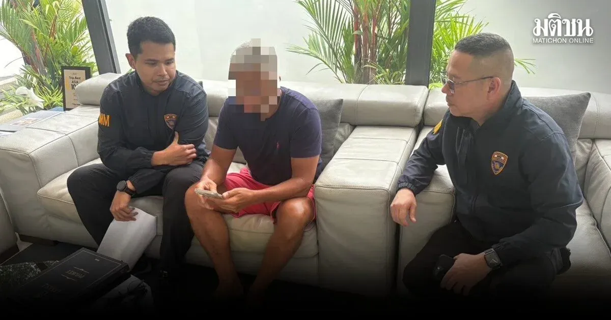 Arrested at a luxury hotel in Phuket: French man fleeing 32