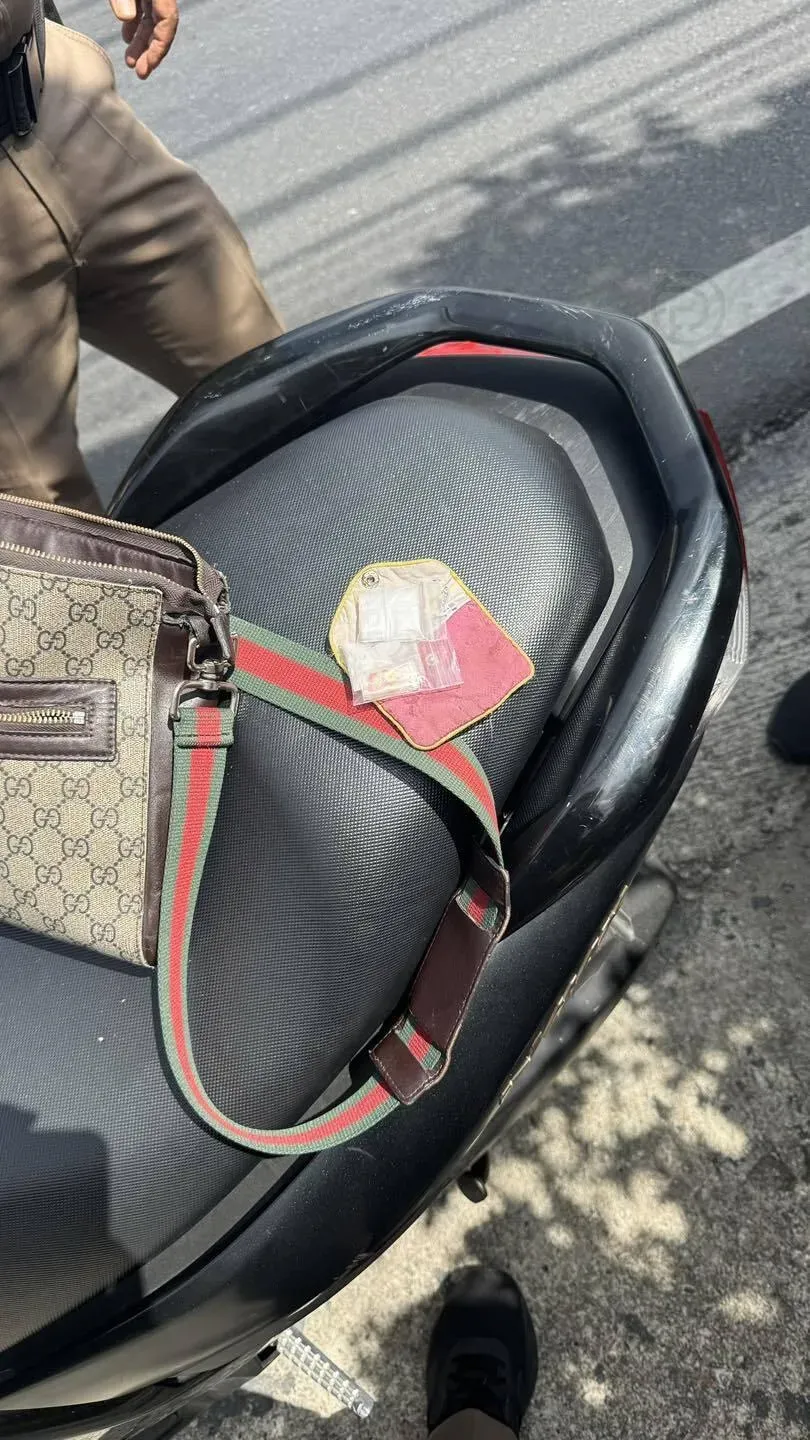 Young Motorbike Rider Arrested at Phuket Underpass Checkpoint