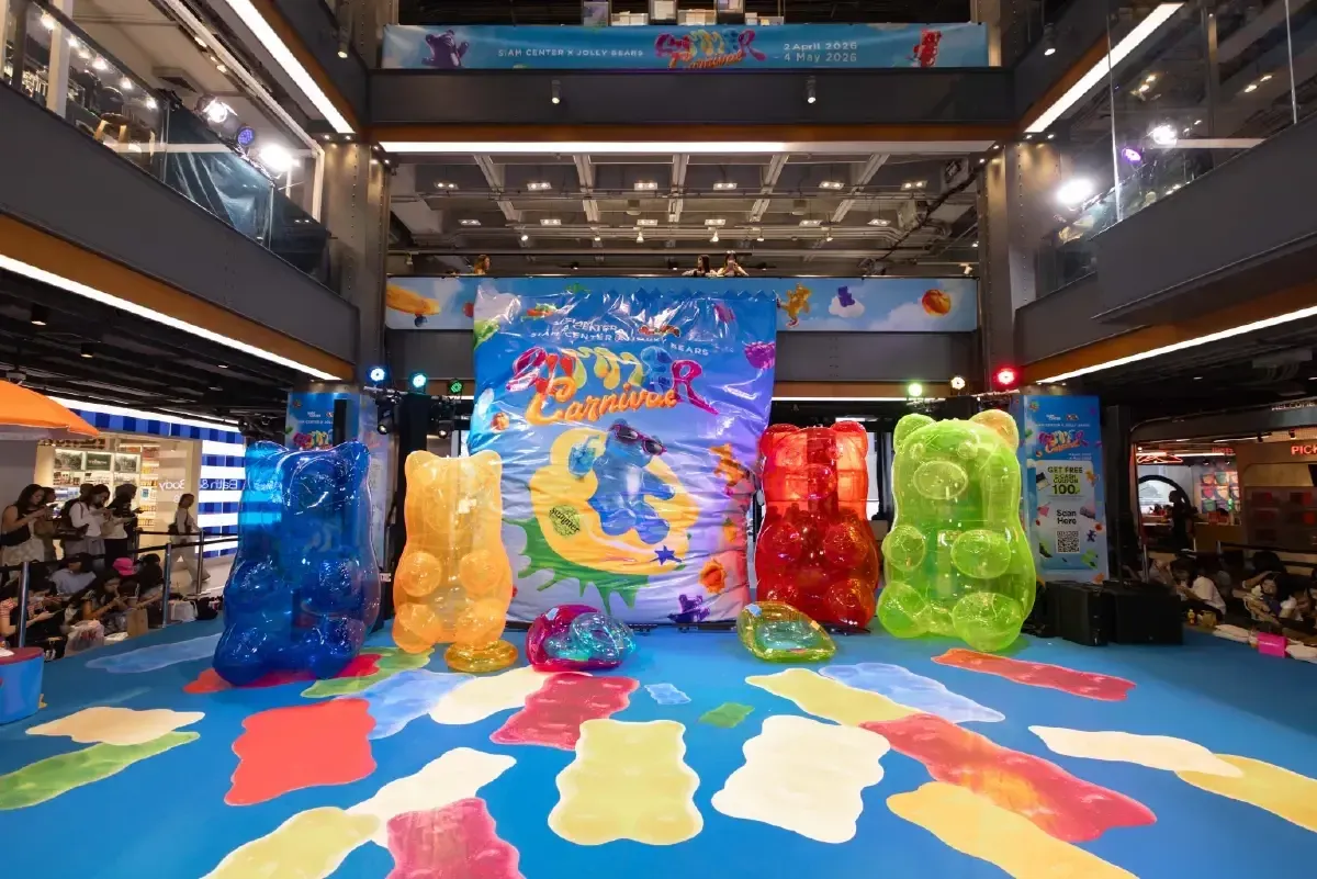สยามเซ็นเตอร์ X Jolly Bears เนรมิต Summer Carnival ฉลอง 40 ปีเยลลี่หมีของคนไทยทุกเจน