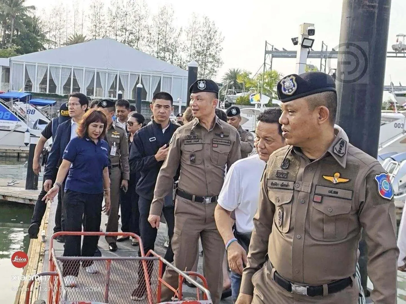 Commisioner of the Tourist Police Visits Phuket to Ensure