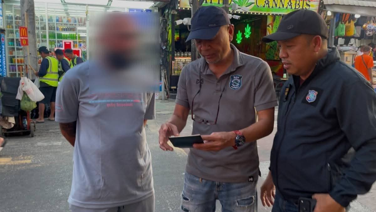 Phuket Tourist Police Investigation Team Shows Off! Uses AI Cameras for Facial Recognition to Arrest French Man Overstaying Visa
