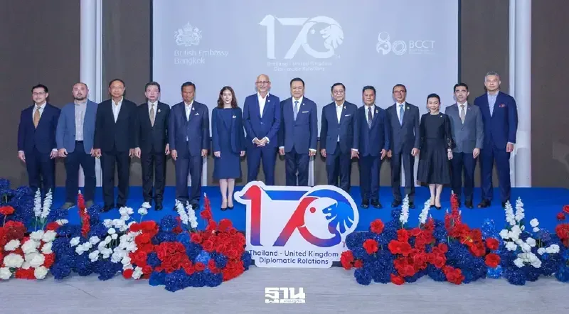 April 3, 2026 | 06:55 AM. British Embassy celebrates 170th anniversary of UK-Thailand relations: Shared history and future