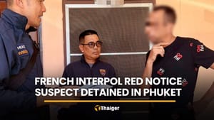 French Interpol Red Notice suspect detained in Phuket