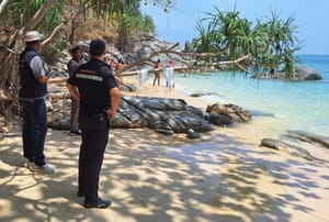 Police Tighten Patrols After Nude Beach Incident at Rawai