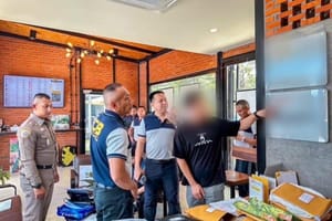 Crypto raids in Cherng Talay linked to drug trafficking and scams