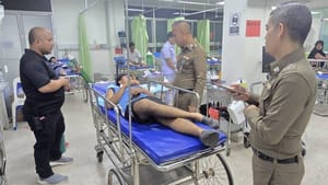 Unregistered gun ‘play’ leaves Phuket man shot in neck
