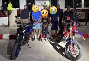 British and Irish Motorcyclists Arrested in Phuket for Dangerous Wheelie Stunts – VIDEO