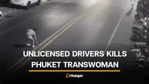 Un conducteur de BMW sans permis inculpé après un accident mortel ayant tué une femme trans à Phuket