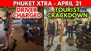 VIDEO: POLICE OFFICER INJURED: Driver Surrenders, Patong | Phuket