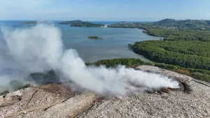 Général : Mise à jour sur la situation de l'incendie de la décharge de Phuket — Fumée toxique en expansion, 80 % de l'incendie maîtrisé (12 avril 2026 | 19:36)