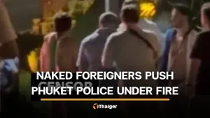 Empörung wächst, nachdem 2 Ausländer nackt auf einer Straße in Phuket unterwegs waren