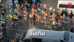 Patong en ébullition ! Des touristes étrangers s’unissent pour arroser un van — forcent les portes pour recommencer ; les internautes réclament des comptes