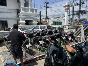 Polizei der Region 8 zerschlägt illegalen Auto-Pfandring in Phuket, 2 Festnahmen