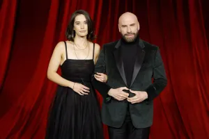 ‘John Travolta’ celebrates his directorial debut at Cannes.