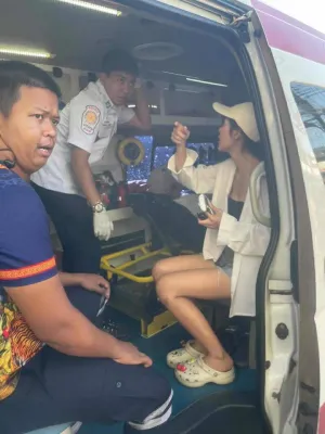 Скандал в Patong! Банда туристов избила тайца почти до смерти после того, как ему запретили обливаться водой во время Сонгкрана