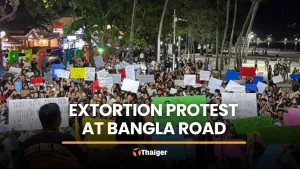 Phuket bar owners protest alleged extortion by state officials