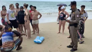Russian Woman Dies After Rescue From Water Off Nai Yang Beach | Phuket