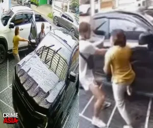 Russian man seen in Phuket clinic parking dispute caught on