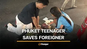 Подростка из Phuket назвали героем после того, как СЛР спасла иностранца, потерявшего сознание на дороге