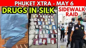 Перехват посылки с героином в Phuket и зачистка тротуаров в Phuket Town стали главными новостями 6 мая