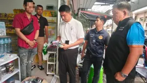Ratsada突袭行动在学校附近查获非法电子烟和未缴税香烟