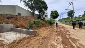 Вызванный дождями оползень перекрыл дорогу в Ratsada на Phuket