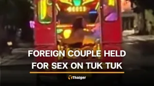 Un couple étranger interpellé après un acte sexuel dans un tuk tuk en mouvement à Patong