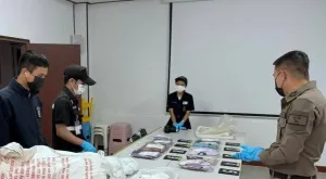 La police saisit 6.198 kilogrammes d’héroïne dissimulés dans un colis à destination de Phuket