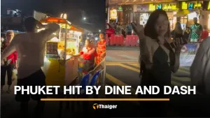 Trois cas de clients étrangers partis sans payer signalés à travers Phuket en un week-end