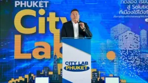 Phuket launches City Lab transport trials with electric school buses and smart bus stop