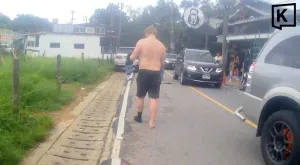 British man arrested after second disturbance in Phuket's Chalong area