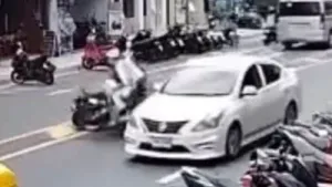 Motorcycle crash in Patong critically injures foreign rider and Thai woman