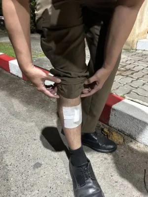 Australian arrested after checkpoint crash injures policeman in Phuket