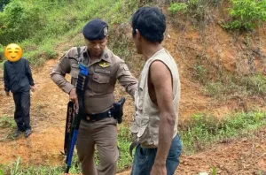 Two men arrested over electrical wiring theft at new PEA office site in Phuket