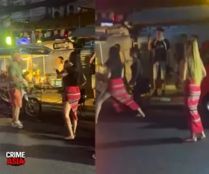 Foreign tourist filmed in altercation with massage workers in Phuket
