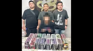Patong police arrest man and seize 134 e-cigarettes in Nanai Road condo raid