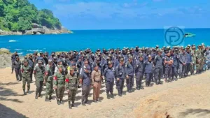 Officials lead operation to reclaim Phuket’s Nui Beach
