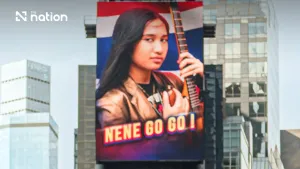 Nene Royal campaign reaches Times Square before AGT vote