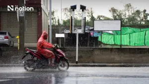 Heavy rain forecast in 15 provinces, Bangkok storms later