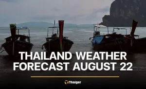 Thailand weather forecast August 22: heavy rain warning for North, Central and East | Thaiger