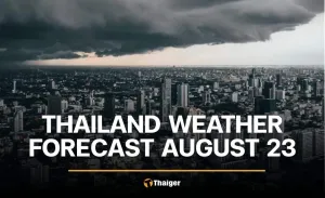 Thailand weather forecast August 23: heavy rain warning | Thaiger