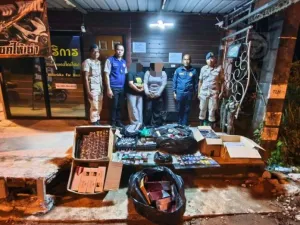 Three arrested as Phuket authorities seize more than B600,000 in illegal cigarettes